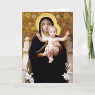 De Maagd van de Lelies - Kerst Kaart
