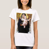 De Maagd van de Lily, Bouguereau T-shirt (Voorkant)