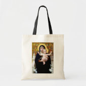 De Maagd van de Lily, Bouguereau Tote Bag (Voorkant)
