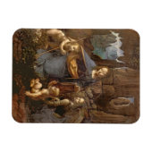 De maagd van de Rocks Magneet (Horizontaal)