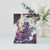 De maagd van het Briefkaart Gustav Klimt (Staand voorkant)