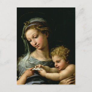 De maagd van het Roos, c.1518 Briefkaart