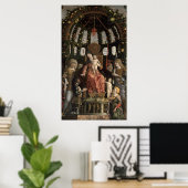 De Maagd van Overwinning of de Madonna en het Kind Poster (Thuiskantoor)