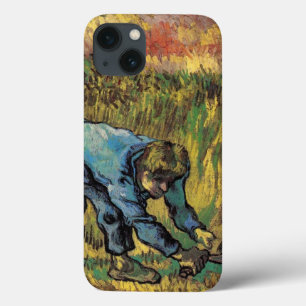De maaier met sikkel door Vincent van Gogh iPhone 13 Hoesje
