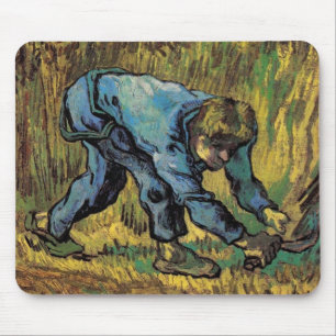 De maaier met sikkel door Vincent van Gogh Muismat