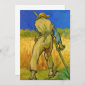 De maaier (naar Millet) door Vincent van Gogh (Voorkant / Achterkant)
