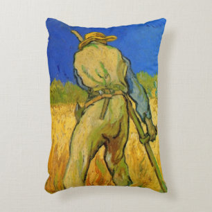 De maaier (naar Millet) door Vincent van Gogh Accent Kussen
