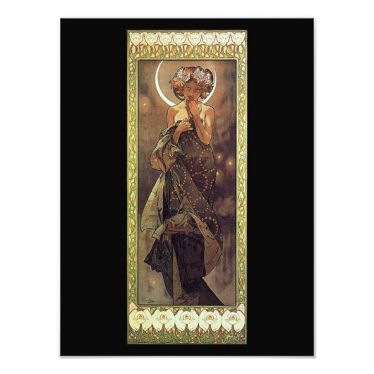 De maan - afdruk (Voorkant)