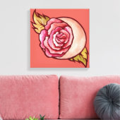 De Maan Canvas Afdruk (Insitu (Woonkamer))