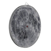 De maan dartbord (Voorkant Links)
