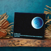 De maan fotoplaat (Zijkant)