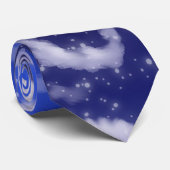 De maan in het Stropdas Sky (Opgerold)