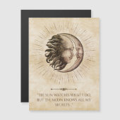 De maan kent al mijn geheimen (Voorkant / Achterkant)