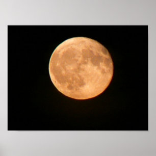 De maan poster