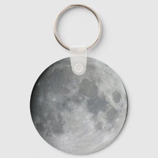 De maan sleutelhanger