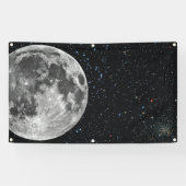 de maan spandoek (Horizontaal)