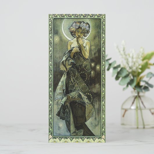 De Maan van Alphonse Mucha (Staand voorkant)