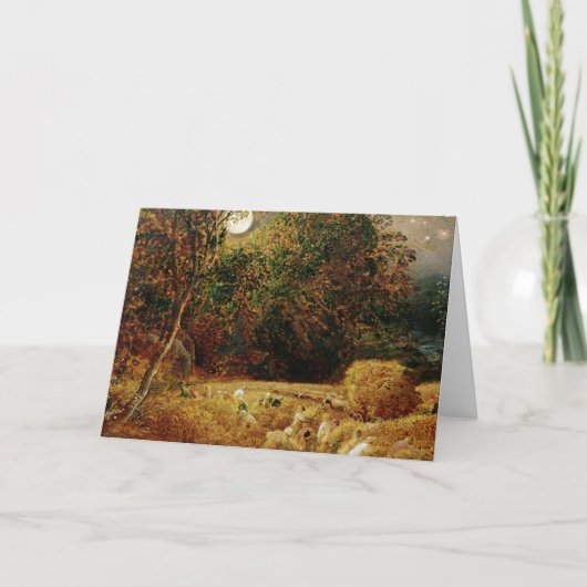 De Maan van de oogst Kaart (Voorkant)