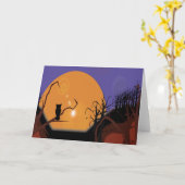 De Maan van de oogst Kaart (Gele Bloem)