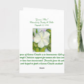 De "maan van Gramma" - aan voordeel Kairos buiten Kaart (Achterkant)