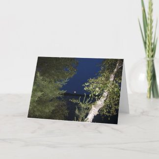 De Maan van juli over het Meer van Nancy Kaart