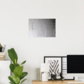 De maan van Saturnus Enceladus 2 Poster (Thuiskantoor)