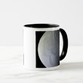 De maan van Saturnus Enceladus Mok (Voorkant rechts)
