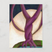 De maanboom briefkaart (Voorkant)