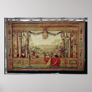 De maand april/het Kateau van Versailles Poster