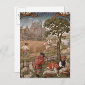 De maand juli briefkaart (Voorkant / Achterkant)