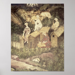 De maand juni poster