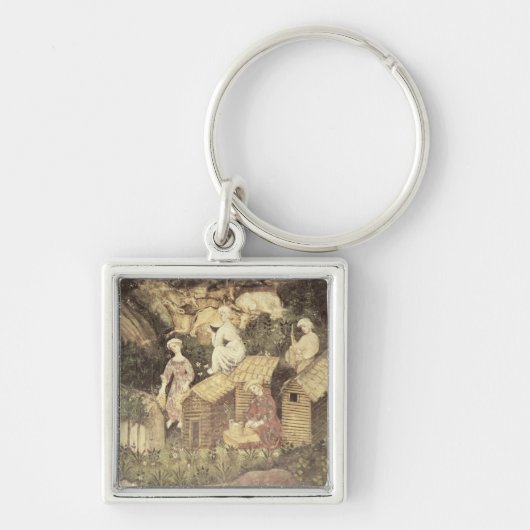 De maand juni sleutelhanger (Voorkant)