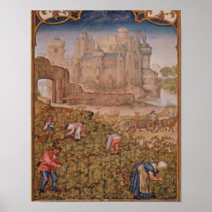 De maand september poster