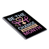 De maand van de veranderende vrouwengeschiedenis notitieboek (Rechterzijde)