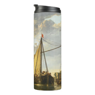 De Maas bij Dordrecht Aelbert Cuyp Thermosbeker