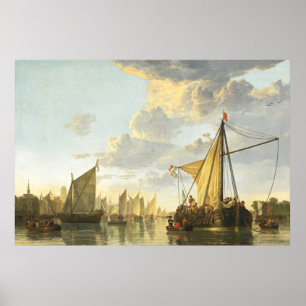 De Maas in het Poster Dordrecht Aelbert Cuyp