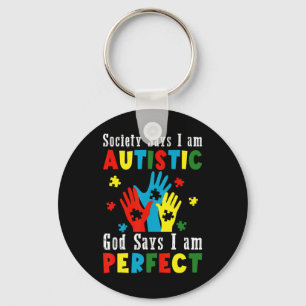 De maatschappij zegt dat ik Autistisch ben... zegt Sleutelhanger