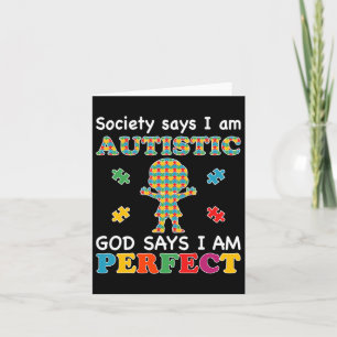 De maatschappij zegt dat ik Autististisch ben en z Kaart