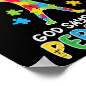 De maatschappij zegt dat Im Autistic God perfecte Poster (Hoek)