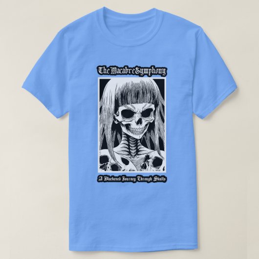 De macabere symfonie t-shirt (Design voorkant)