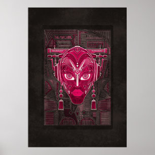 De machine: Bride van Pinbot Pinball BOP Poster