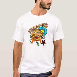 De machtige wafel zingt weer. t-shirt