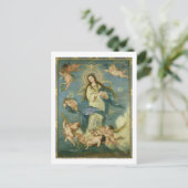 De maculaire conceptie briefkaart (Staand voorkant)