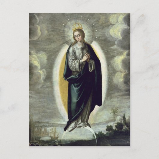 De maculaire conceptie briefkaart (Voorkant)