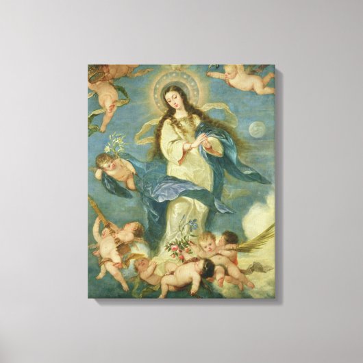 De maculaire conceptie canvas afdruk (Voorkant)