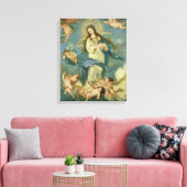 De maculaire conceptie canvas afdruk (Insitu (Woonkamer))