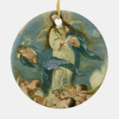 De maculaire conceptie keramisch ornament (Achterkant)