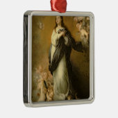 De maculaire conceptie metalen ornament (Rechts)