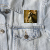 De maculaire conceptie vierkante button 5,1 cm (In situ)