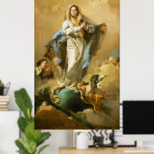 De macularisatie door Giovanni B. Tiepolo Poster (Thuiskantoor)